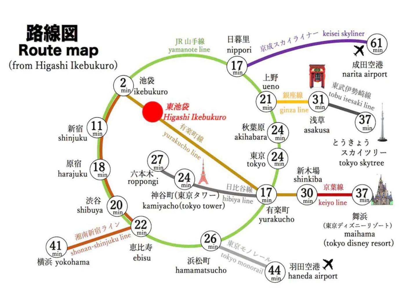 Appartamento 池袋駅まで徒歩15分 畳の家 Tokyo Esterno foto